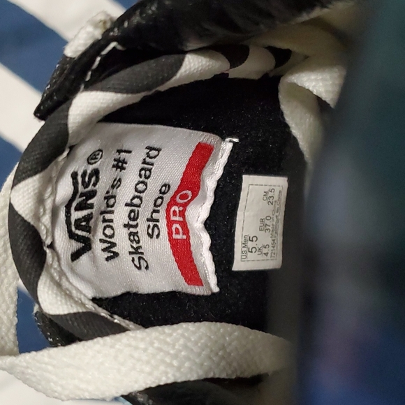 NWOT Custom Made Space checkered Van's - Picture 5 of 5